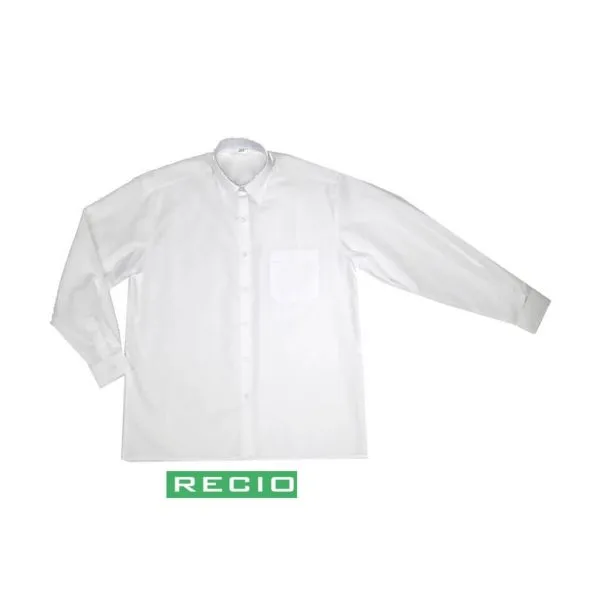 1CL02 Camisa manga larga mujer un bolsillo vestir 65P/35A 120 gr.