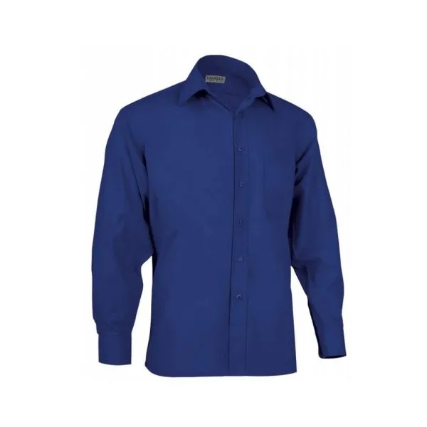 Camisa m. larga laboral un bolsillo, económica
