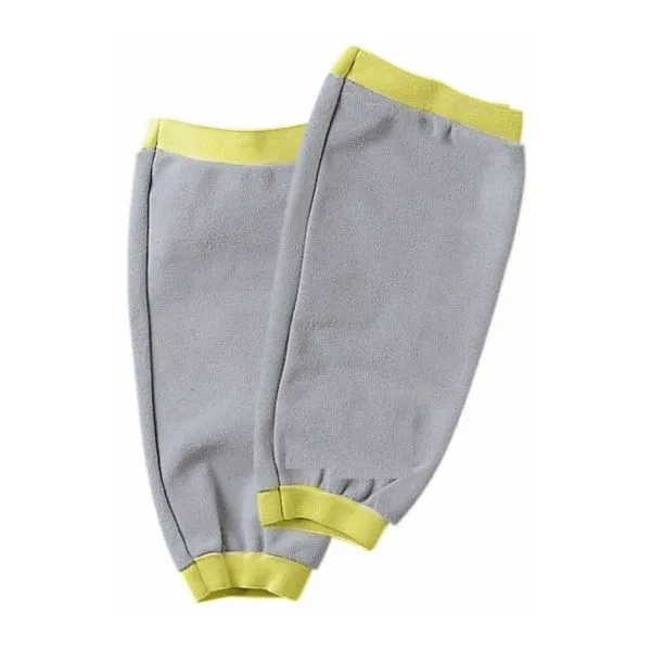 9COLMA553 Manguito al codo de serraje vacuno color gris LMA553