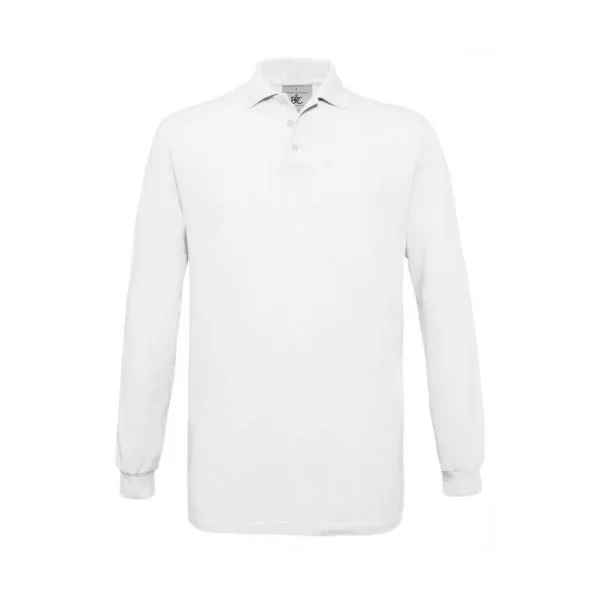 9COPGMLSAFRAN Polo manga larga 100% algodón colores Safran LS