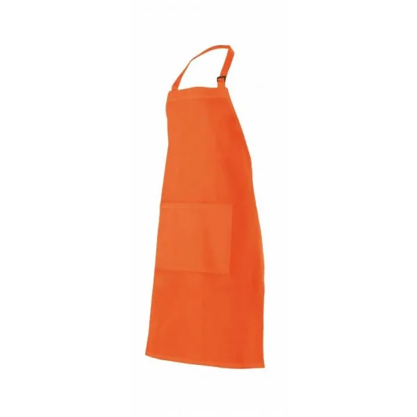 9COVA404203 Delantal peto con bolsillo ajuste tiras y hebilla 404203