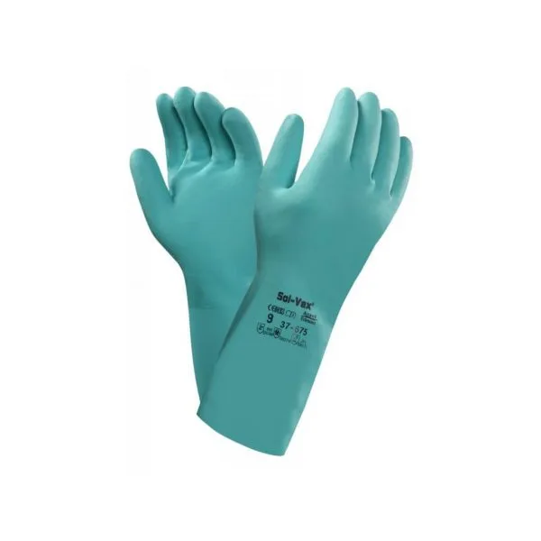 9PMGUB9 Guante nitrilo lavable resistente Solvex Plus 37675