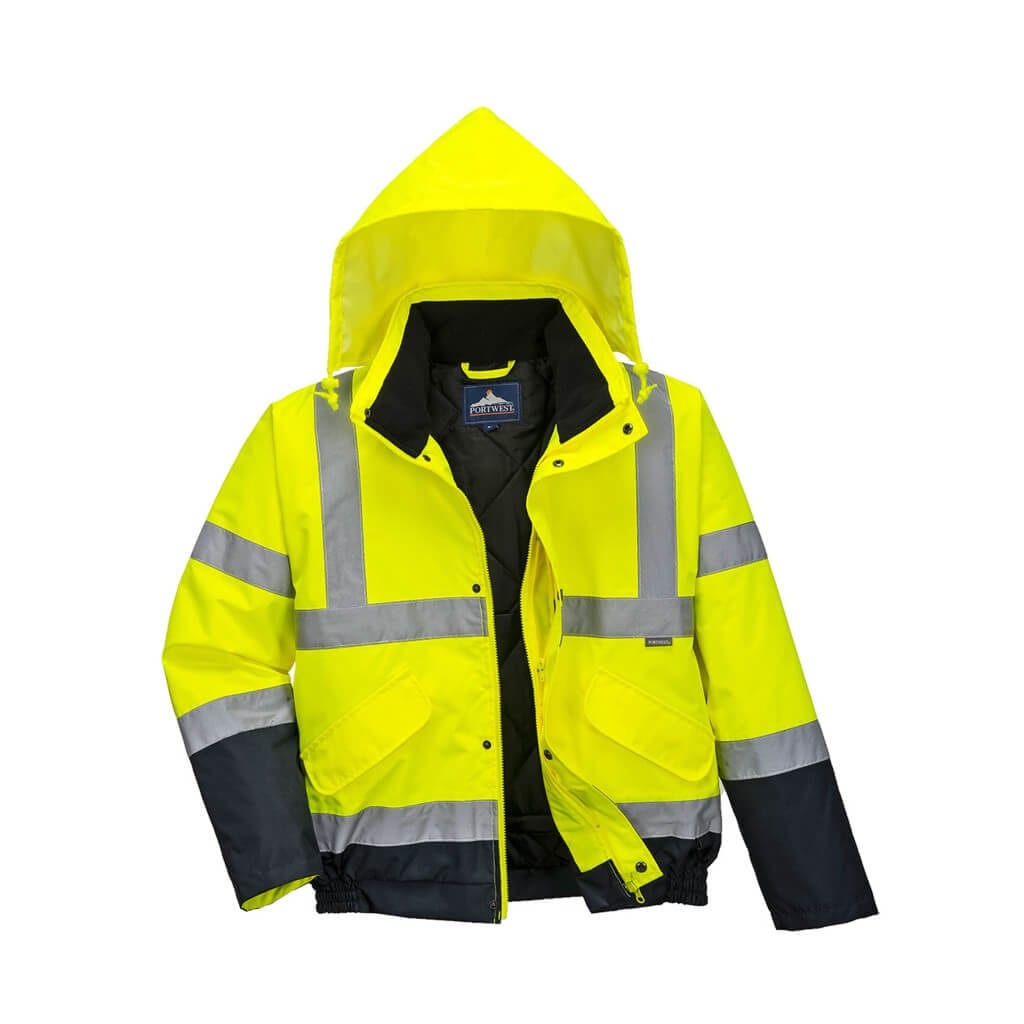 9AVS266 Cazadora bicolor AV, impermeable Oxford 300D, Poliéster S266