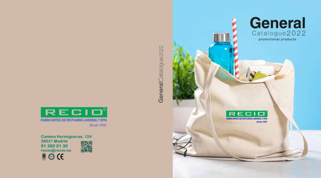 Catalogo regalo promocional para personalizar ecosostenible RECIO 2022
