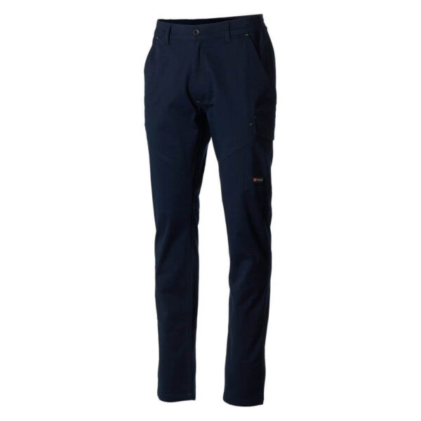 Pantalon resistente elastico algodon Worker Stretch marino