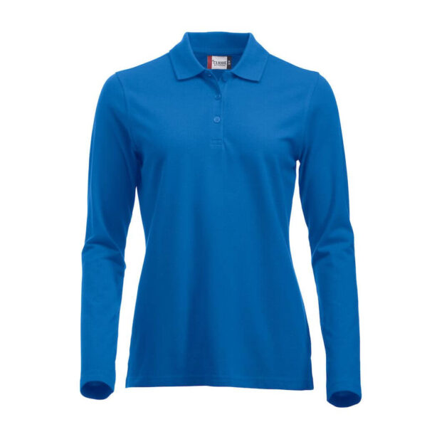 9COPGML028247 recio polo manga larga mujer clasico marion azul royal