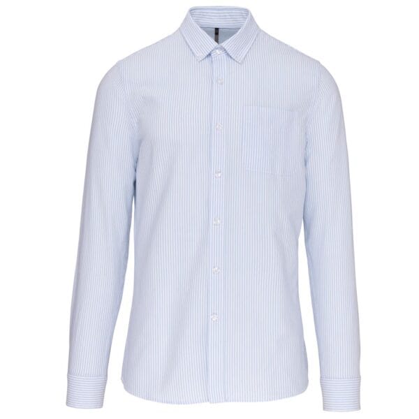 Camisa oxford manga larga entallada K516 - Imagen 2