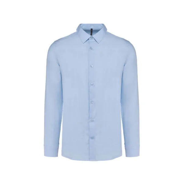 Camisa manga larga Oxford hombre K595 - Imagen 2