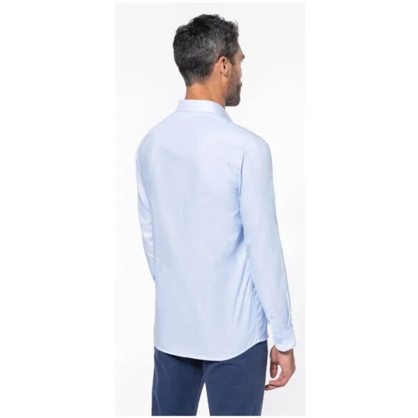Camisa manga larga Oxford hombre K595 - Imagen 5
