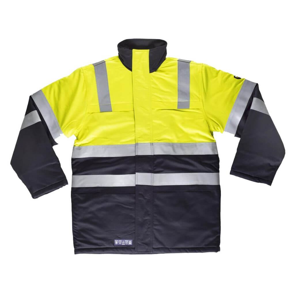 Parka Workteam B3791 alta visibilidad ignífuga