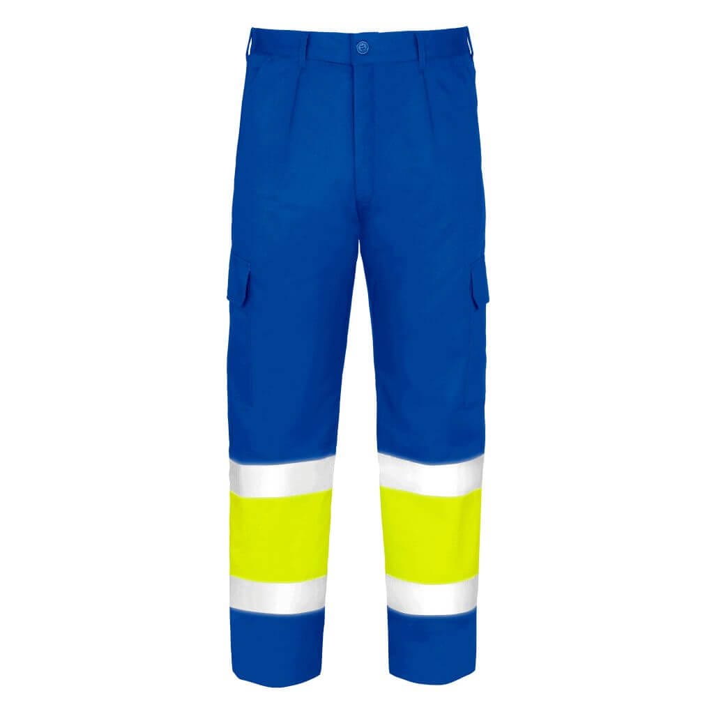 Pantalón Multibolsillos Acolchado Alta Visibilidad - Imagen 4