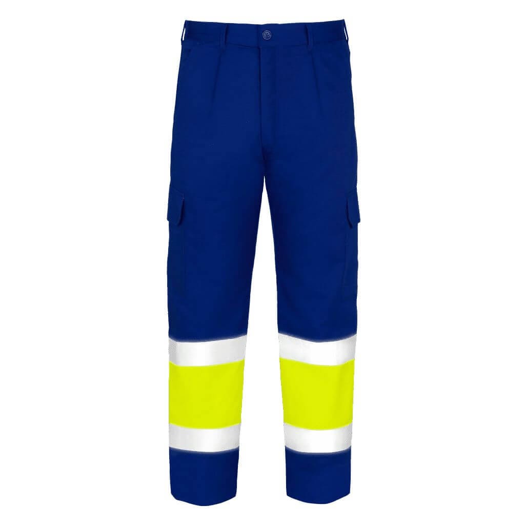 Pantalón Multibolsillos Acolchado Alta Visibilidad - Imagen 3