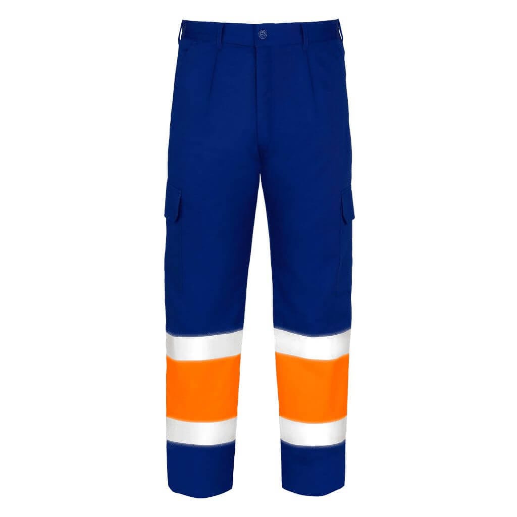 Pantalón Multibolsillos Acolchado Alta Visibilidad - Imagen 2