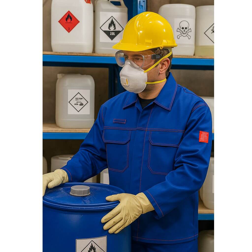 Chaqueta Resistente a productos químicos CR10 - Imagen 2