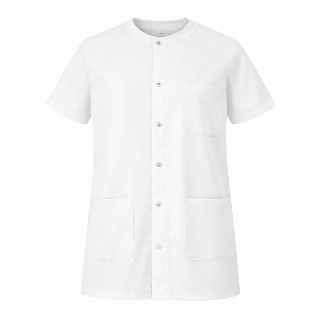 Casaca pijama sanitaria de manga ranglán con triple bolsillo - Imagen 3